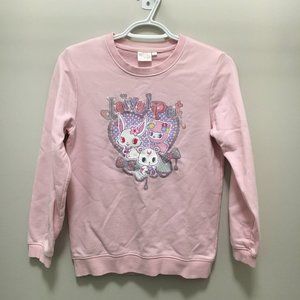 sanrio kids jewelpet authentic sweatshirt/sweater (size S)